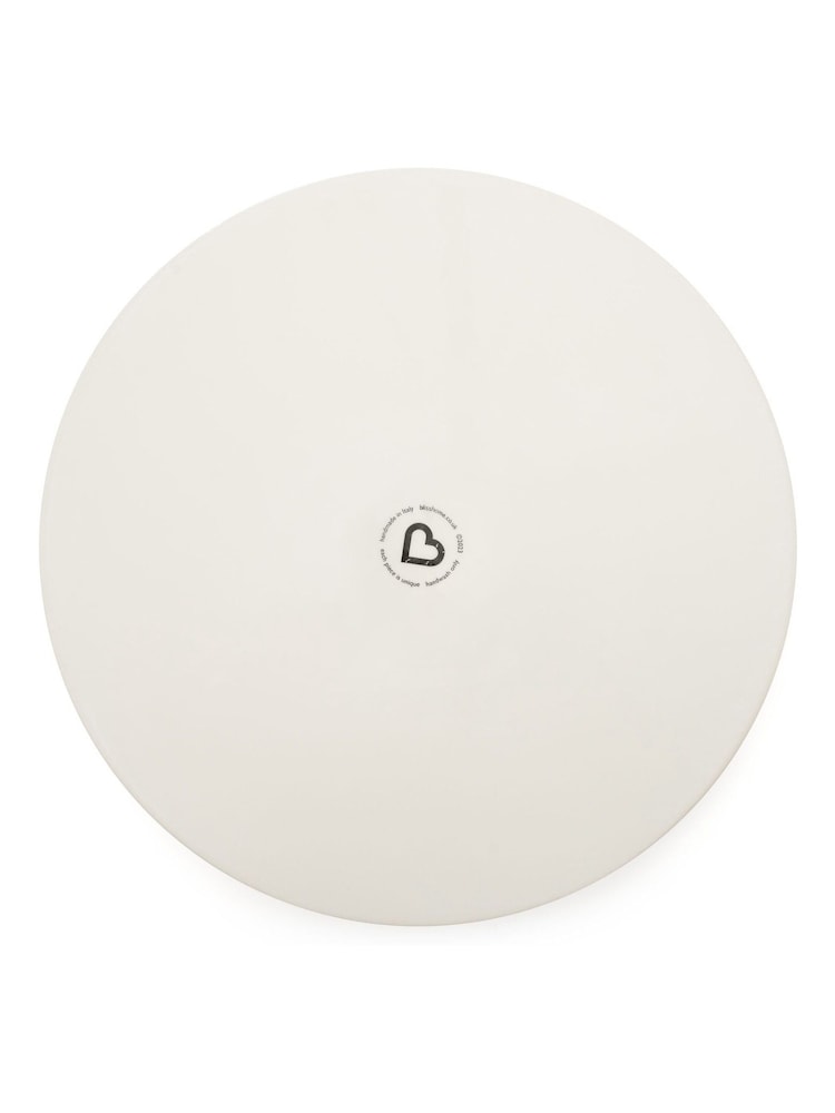 BlissHome Olive Green Fig Round Tray - Image 3 of 3