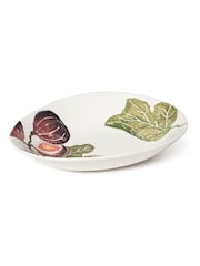 BlissHome Olive Green Fig Oblong Oval Bowl - Image 2 of 4