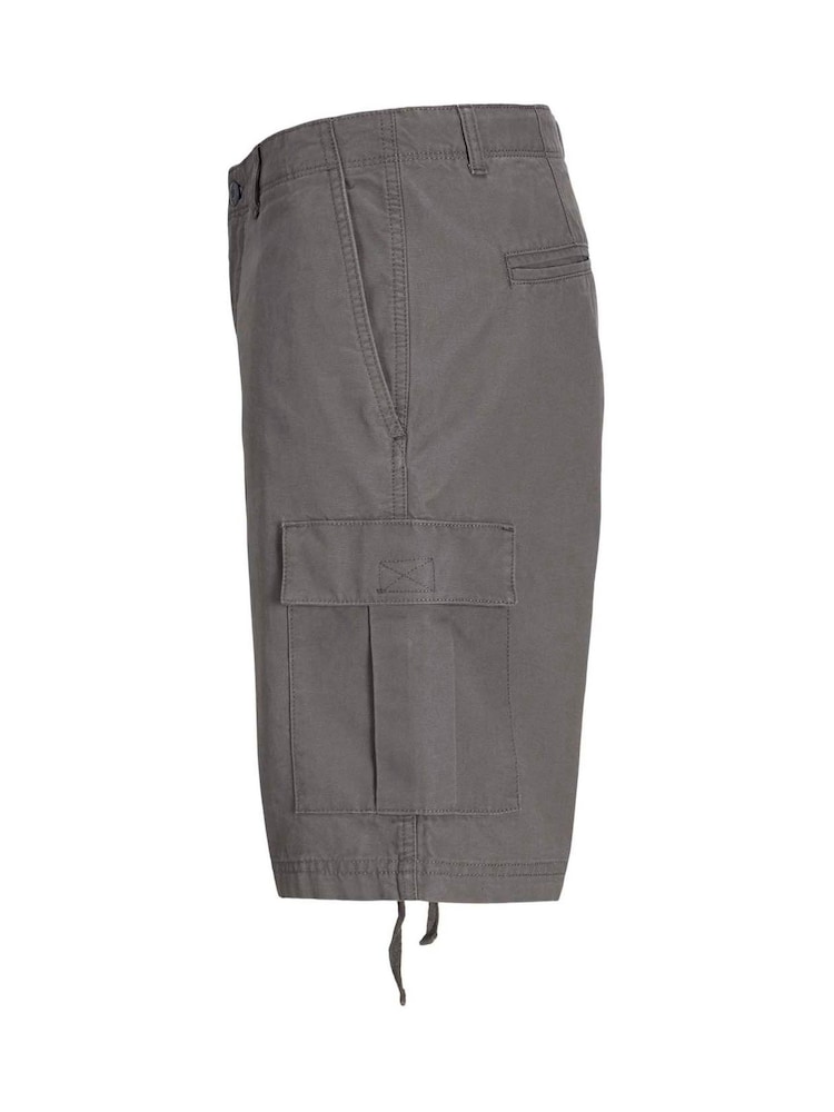 Gris - JACK & JONES Regular Fit Cargo 100% Cotton Shorts - Imagen 7 de 7