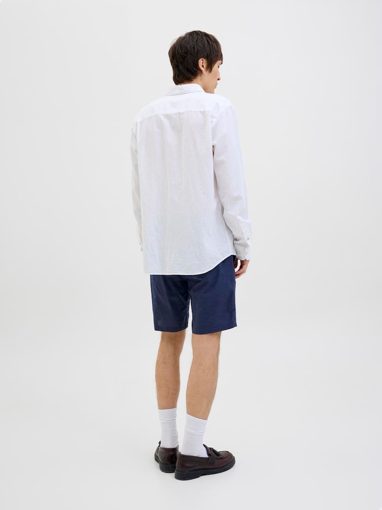 JACK & JONES Relaxed Fit Linen shorts - Image 2 of 5