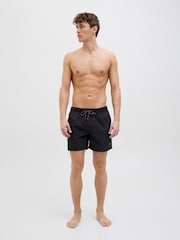 JACK & JONES Black Swim Shorts - Image 1 of 4
