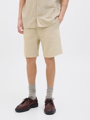JACK & JONES Relaxed 100% Cotton Joggers Shorts - صورة 1 من 4