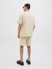 JACK & JONES Relaxed 100% Cotton Joggers Shorts - صورة 3 من 4