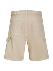 JACK & JONES Nude Loose Fit Longline Carpenter 100% Cotton Shorts - Image 6 of 7