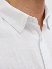 Белый - JACK & JONES Short Sleeve Summer Shirt - Изображение 4 из 5