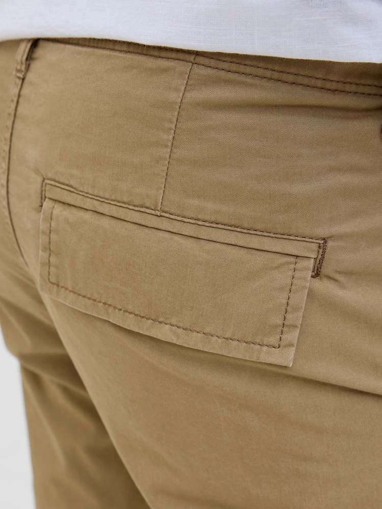 Нюдовий - Шорти-карго Jack & Jones Relaxed Fit 100% бавовна - Image 4 of 5