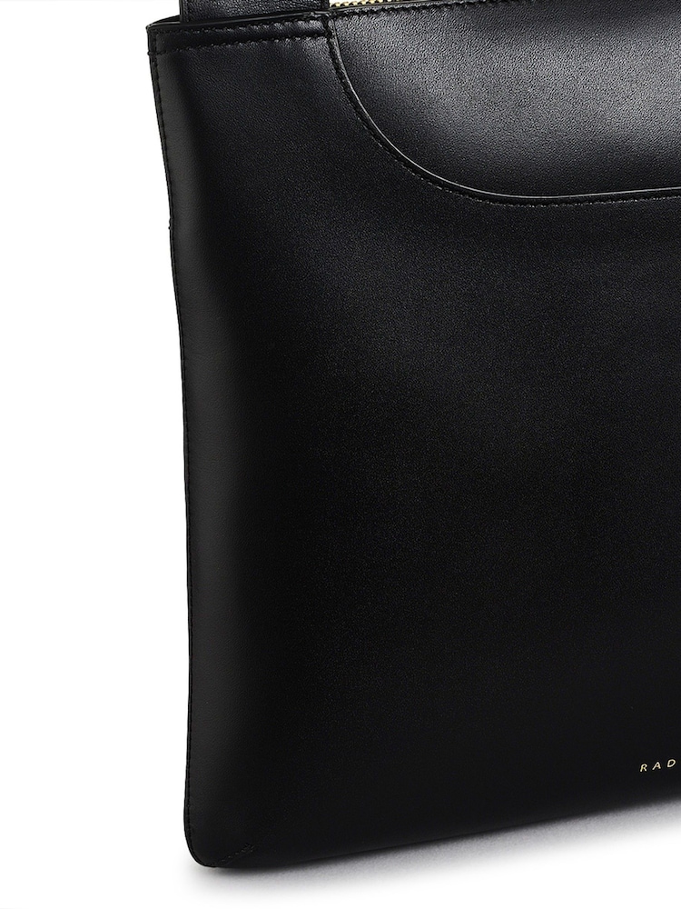 Radley Large Pockets Ziptop Black Cross-Body Bag - Image 4 of 4