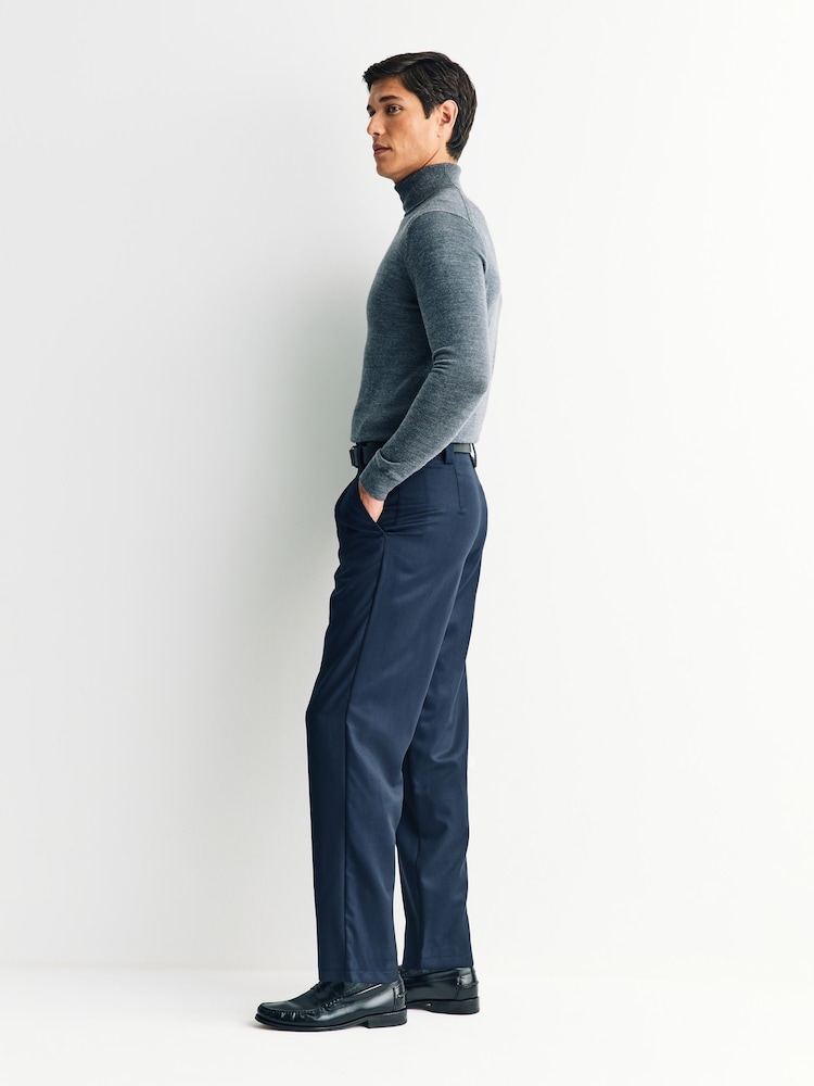 A.P.C. Blue Renato Tailored Trousers - Image 2 of 7 A.P.C. Blue Renato Tailored Trousers - Image 2 of 7