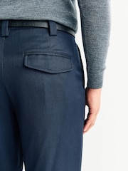 A.P.C. Blue Renato Tailored Trousers - Image 4 of 7