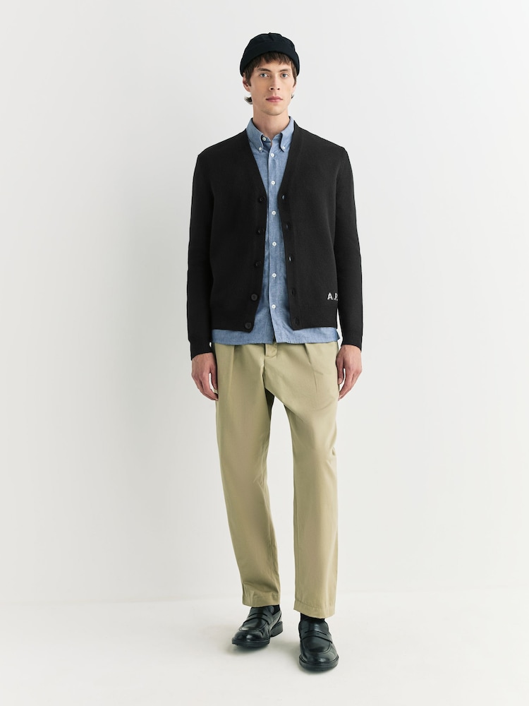 A.P.C. Black Kenny Cardigan - Image 2 of 8