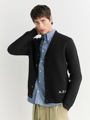 A.P.C. Black Kenny Cardigan - Image 5 of 8