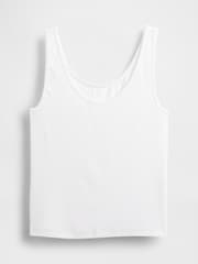 Gap White Modern Cropped Vest - Image 4 of 4