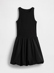 Gap Black Soft Stretch Bubble Mini Dress - Image 5 of 5