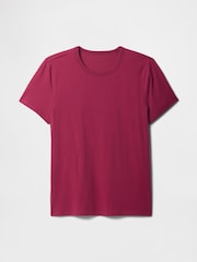Rojo burdeos - Gap Favourite Cotton Short Sleeve T-Shirt - Imagen 5 de 5