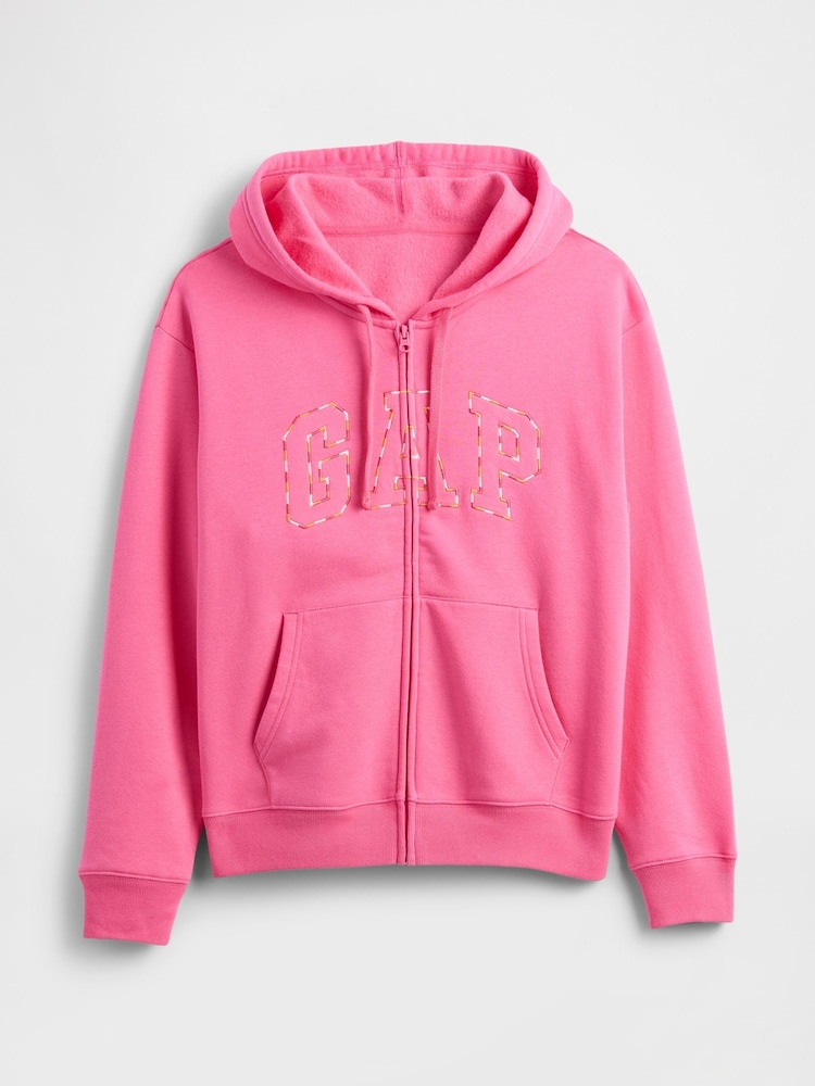 Rosa - Sudadera holgada con capucha y logo de Gap - Imagen 5 de 5