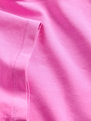 Rosa - Camiseta de manga corta de punto CloseKnit con cuello redondo de Gap - Imagen 5 de 5