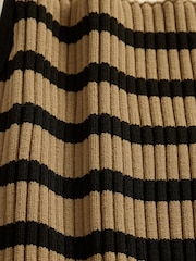Gap Brown Cropped Rib Vest - Image 5 of 5