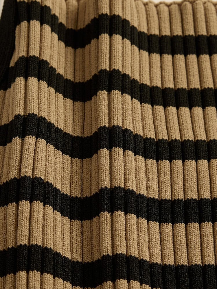 Gap Brown Cropped Rib Vest - Image 5 of 5