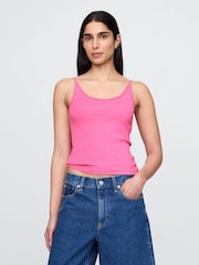 Rosa - Gap Modern Cropped Cami Top - Imagen 1 de 5