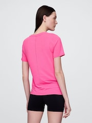 Gap Pink Breathe Short Sleeve T-Shirt - Image 2 of 4