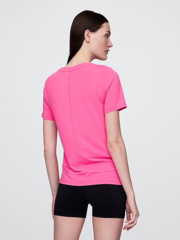 Gap Pink Breathe Short Sleeve T-Shirt - Image 2 of 4