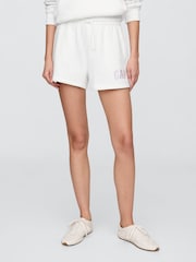 Gap White Logo Pull On Shorts - Image 3 of 5