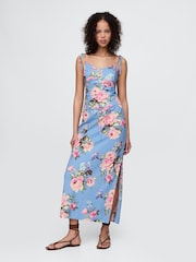 Gap Linen-Blend Midi Skirt - Image 1 of 2