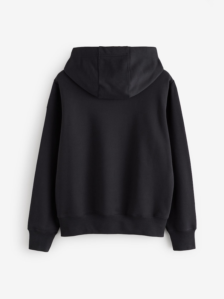 Parajumpers Everest Hooded Black Sweatshirt - صورة 2 من 5