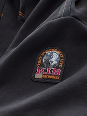 Parajumpers Everest Hooded Black Sweatshirt - صورة 5 من 5