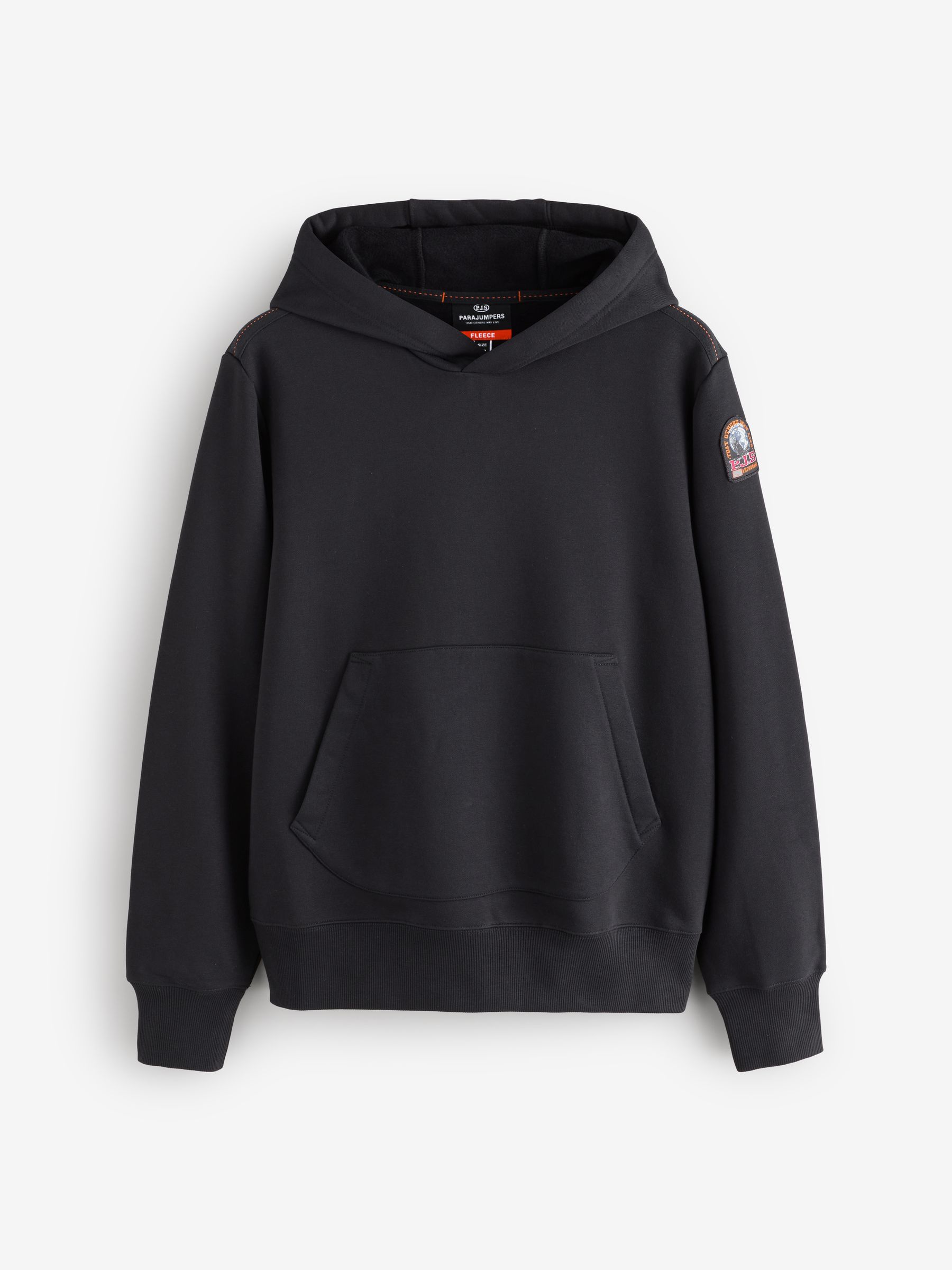 Buy Parajumpers Black Everest Hooded Hoodie from Next Australia