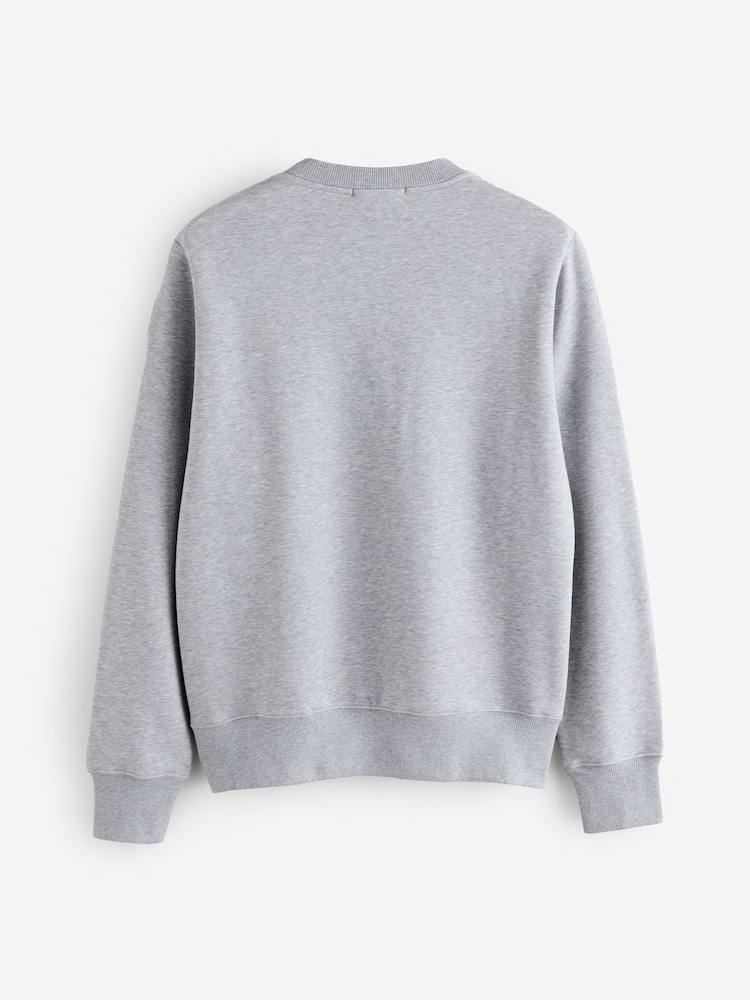 Parajumpers Blue Crew Neck Sweatshirt - Image 2 of 5