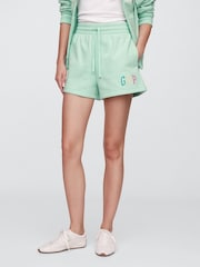 Verde claro - Pantalones cortos con logo sin cierres de Gap - Imagen 3 de 5