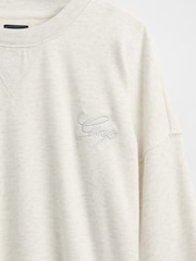 Gap Neutral VintageSoft Oversized Logo Sweatshirt - Image 5 of 5