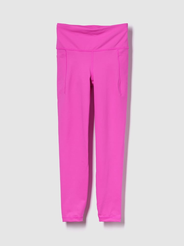 Rosa - Leggings de tiro alto con diseño superelástico de Gap - Imagen 1 de 2