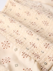 Mint Velvet Cream Print Cropped Top - Image 8 of 8