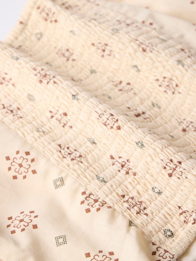 Mint Velvet Cream Print Cropped Top - Image 8 of 8