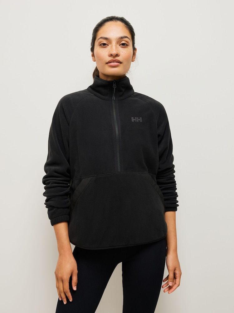 Helly Hansen Womens Rig Fleece 1/2 Zip Black Jacket - Image 1 of 5 Helly Hansen Womens Rig Fleece 1/2 Zip Black Jacket - Image 1 of 5
