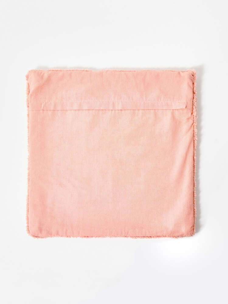 Oliver Bonas Pink Love Tufted Cushion Cover - Image 6 of 6
