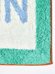 Oliver Bonas Blue Salle De Bain Bath Mat - Image 4 of 5