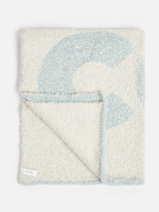 Oliver Bonas Blue Cozy Boucle Throw - Image 5 of 6
