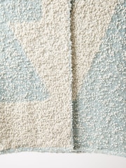 Oliver Bonas Blue Cozy Boucle Throw - Image 6 of 6