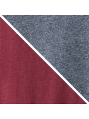 Blue/Red 100% Cotton Woven Flannel Pyjamas Set 2 Pack - Image 4 of 7