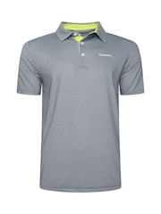 Stromberg Mens Darlington Golf Grey Polo Shirt - Image 1 of 4