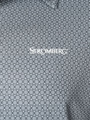 Stromberg Mens Darlington Golf Grey Polo Shirt - Image 3 of 4