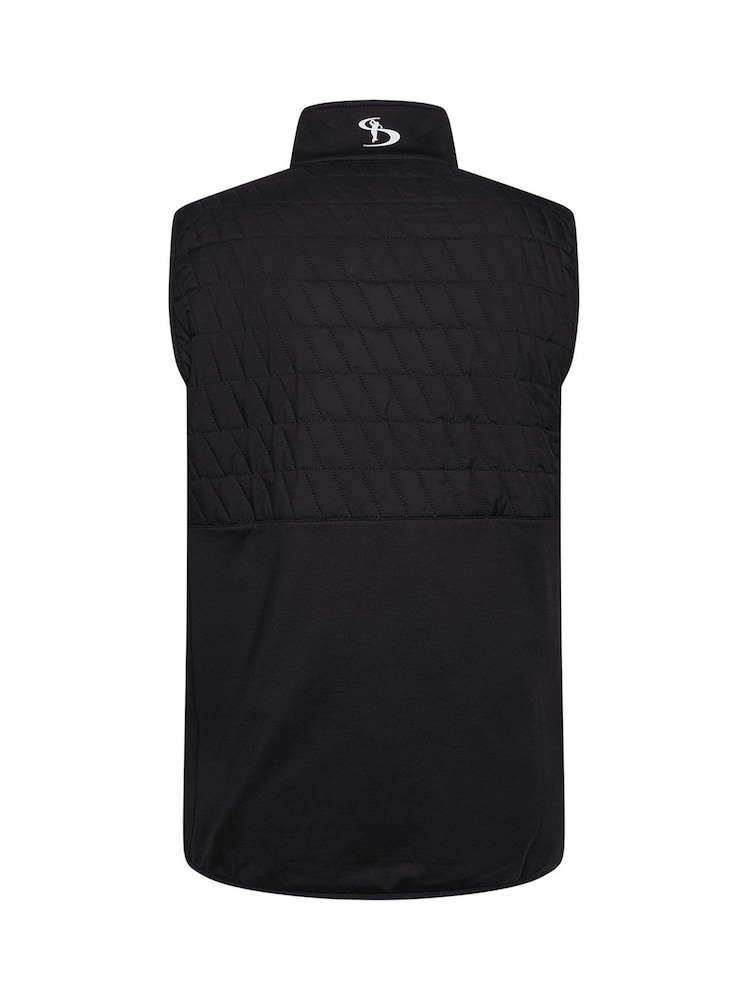 Stromberg Blue Mens Penrith Quilted Golf Gilet - Image 2 of 4