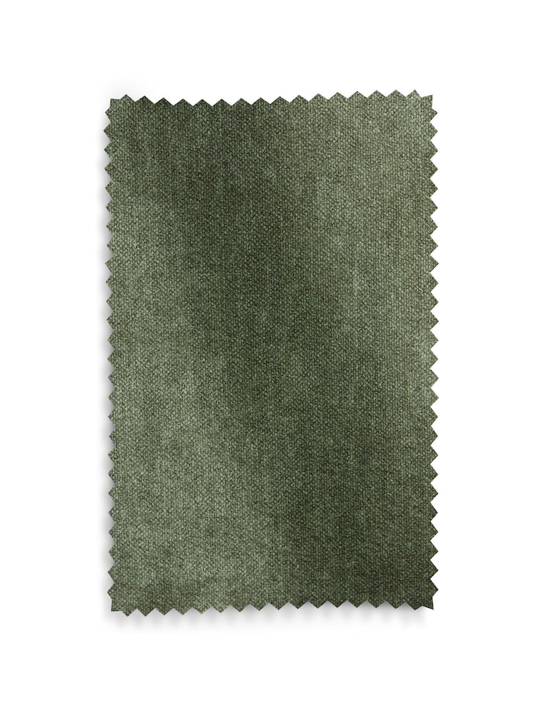 Relaxed Chenille Forest Green Bronx Frame Hampton High Back Wooden Accent Chair - Image 10 of 10 Relaxed Chenille Forest Green Bronx Frame Hampton High Back Wooden Accent Chair - Image 10 of 10
