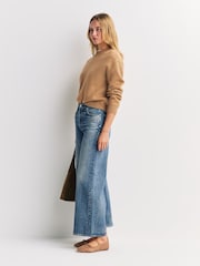 Rag & Bone Blue Miramar Terry Sofie Ankle Jeans - Image 3 of 6