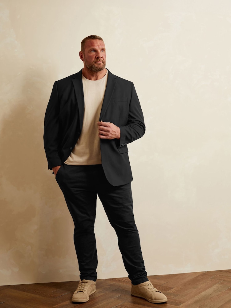 Pantalones de traje lisos de BadRhino Big & Tall - Imagen 4 de 4 Pantalones de traje lisos de BadRhino Big & Tall - Imagen 4 de 4