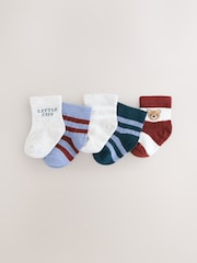 Navy Baby Socks 5 Pack (0mths-2yrs) - Image 1 of 3