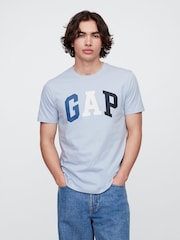 Gap Blue Everyday Soft Logo T-Shirt - Image 1 of 5
